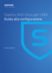 Guida alla configurazione di Sophos Anti