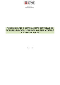 PIANO REGIONALE DI SORVEGLIANZA E CONTROLLO DEI CASI