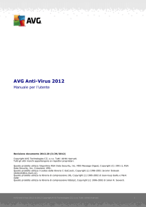 AVG Anti-Virus 2012