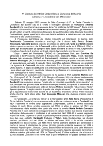 Articolo conclusivo del Dr. Antonio Picciano