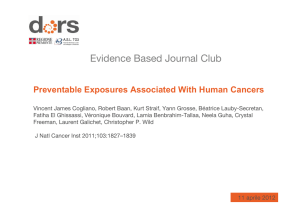 Evidence Based Journal Club