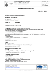 3 E - Nardo - Scienze Naturali - Liceo Linguistico "A.MANZONI"