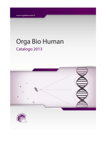 Catalogo... - Orga Bio Human