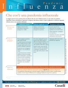 Pandemic Influenza (italian) - Publications du gouvernement du