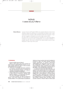 NGN2: il case study Milano