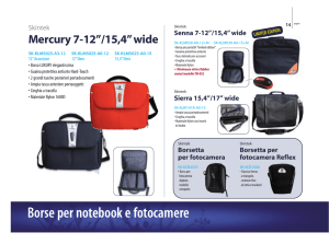 Borse per notebook e fotocamere