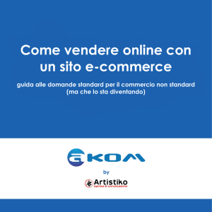 Come vendere online con un sito e-commerce - Akom