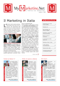 Il Marketing in Italia (numero 1/2007)