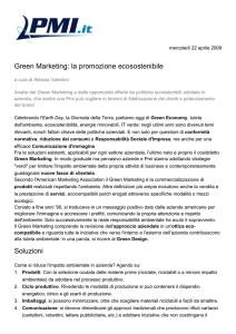 Green Marketing - ECO-RETE