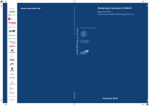 Marketing ti presento il Mobile? Gennaio 2010