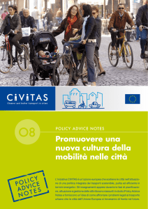 Promuovere una nuova cultura della mobilità