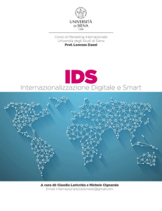 IDS – Internazionalizzazione Digitale e Smart Testimonianza in aula