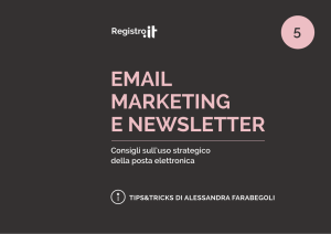 email marketing e newsletter