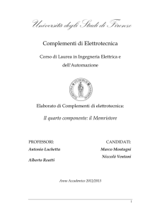 - Quando l`ingegneria incontra la pratica