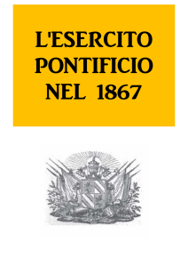 ANNUARIO MILITARE PONTIFICIO 1867