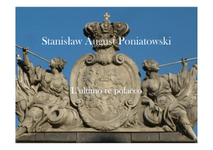 Stanislaw August Poniatowski - Università degli Studi di Udine