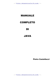 Manuale Completo Di Java Quellidiinformatica Org