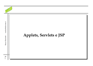 Applets, Servlets e JSP