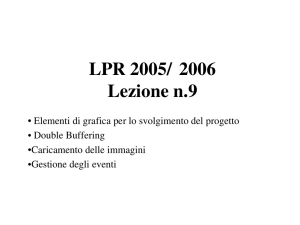 LPR 2005/ 2006 Lezione n.9