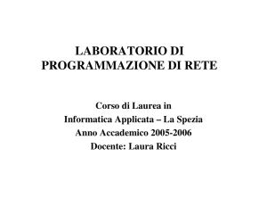 Lezione 13/02/2006