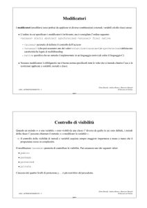 Il modificatore - Politecnico di Torino