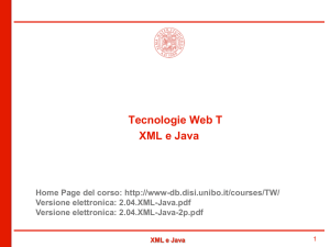 Il documento XML