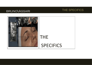 the specifics - Endorfine Cosmetics