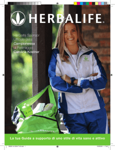 Herbalife Sponsor Ufficiale della Campionessa di Pattinaggio