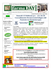 FarmaDay - n.111 - Ordine dei Farmacisti di Napoli