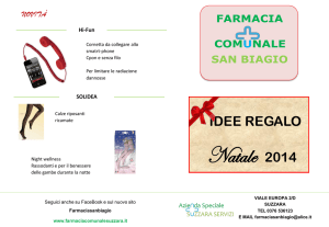 idee regalo_2014 - Farmacia Comunale San Biagio