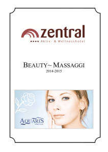 2015 IT Beauty e Massaggi