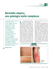 Dermatite atopica, una patologia molto complessa