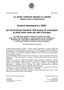 Centro benessere L`EVE