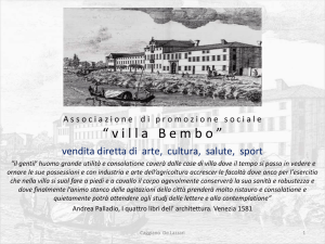Diapositiva 1 - APS Villa Bembo