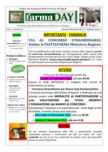 FarmaDay - n. 48 - Ordine dei Farmacisti di Napoli
