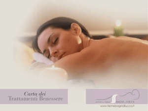 Trattamenti Benessere - Terme Bagni di Lucca