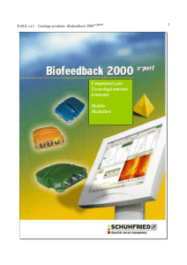 Biofeedback 2000 x-pert - Digital Instruments Italy srl