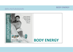 body energy - Endorfine Cosmetics