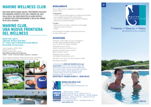 marino wellness club marino club, una nuova frontiera