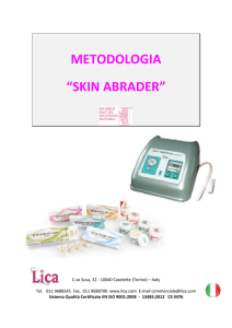 Metodologia Skin Abrader