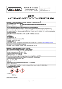 cr 97 antirombo sottoscocca strutturato