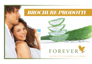 brochure prodotti - La migliore Aloe Vera