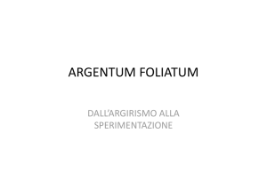 argentum foliatum