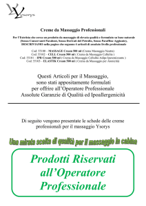 Prodotti Riservati all`Operatore Professionale