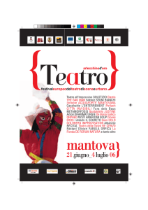 programma teatro - Atti Ufficiali