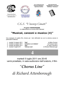 “Chorus Line” di Richard Attenborough
