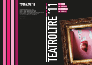 TeatrOltre 2011 - Turismo Pesaro