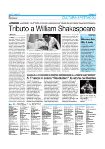 Tributo a William Shakespeare