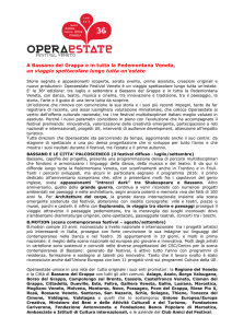 comunicato stampa generale Operaestate 2016