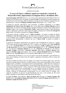 Le nozze di Figaro, raffinato capolavoro musicale e teatrale di